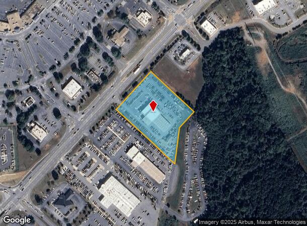 595 E Main St, Cartersville, GA Parcel Map