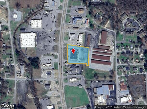  128 N Highway 641 N, Camden, TN Parcel Map