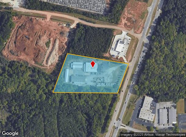  1510 Highway 85 N, Fayetteville, GA Parcel Map