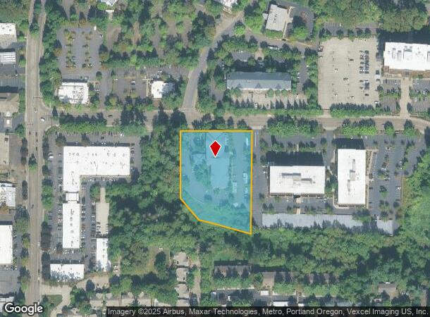 6100 Meadows Rd, Lake Oswego, OR Parcel Map
