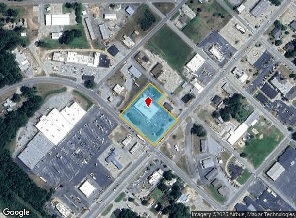  84 S Tallahassee St, Hazlehurst, GA Parcel Map
