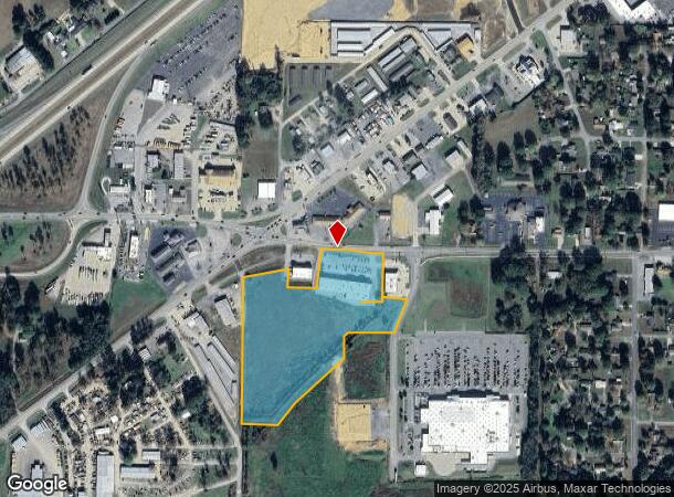  2055 W Center St, Beebe, AR Parcel Map