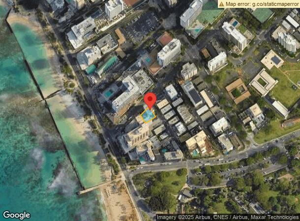  129 Paoakalani Ave, Honolulu, HI Parcel Map