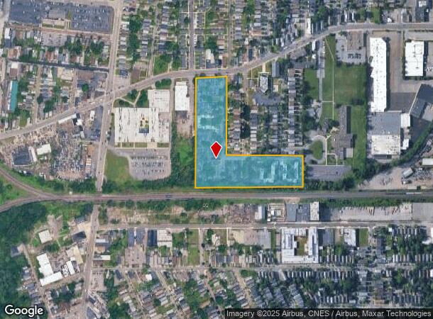 527 Hertel Ave, Buffalo, NY Parcel Map