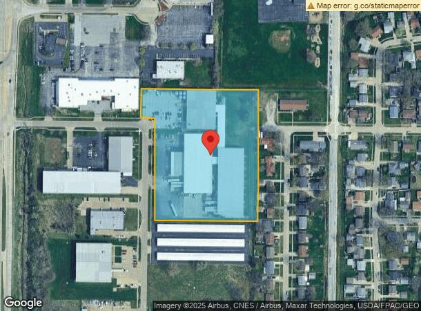  4610 44Th St, Moline, IL Parcel Map