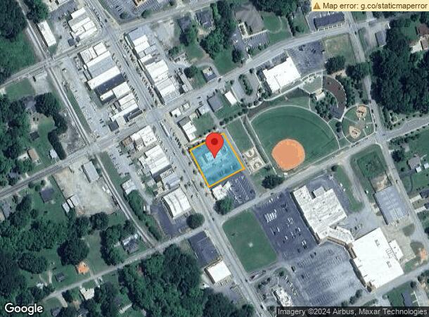  249 S Main St, Woodruff, SC Parcel Map