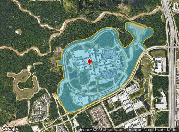 23125 Interstate 45, Spring, TX Parcel Map