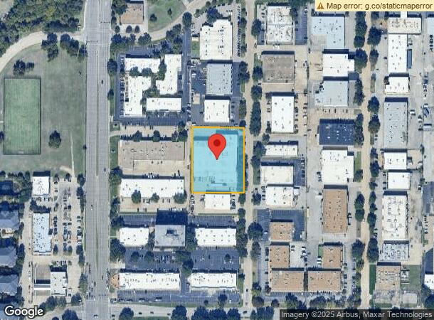  13703 Gamma Rd, Dallas, TX Parcel Map