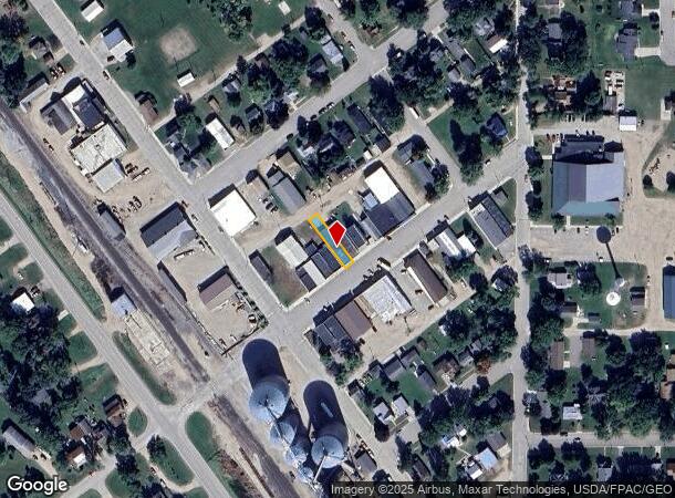 118 Main Ave, Hoffman, MN Parcel Map