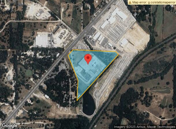  2036 E Henderson St, Cleburne, TX Parcel Map