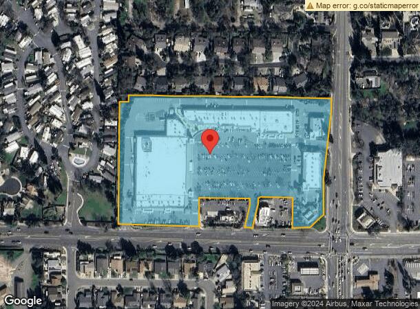  6847 Douglas Blvd, Granite Bay, CA Parcel Map