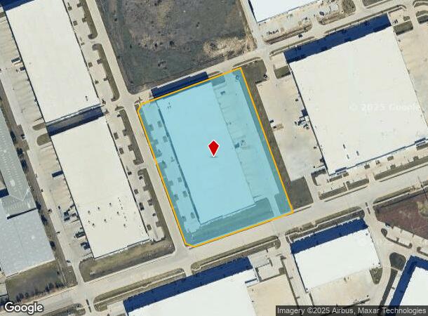  100 Velocity Dr, Georgetown, TX Parcel Map