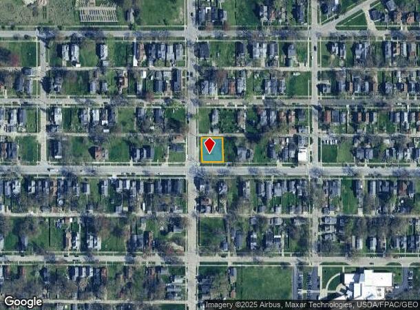  439 Maumee Ave, Toledo, OH Parcel Map