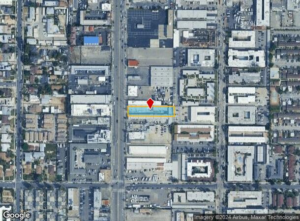  8546 Sepulveda Blvd, North Hills, CA Parcel Map