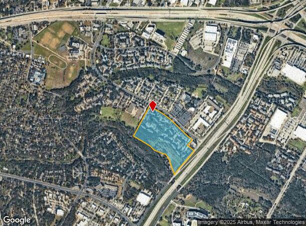4201 Monterey Oaks Blvd, Austin, TX Parcel Map