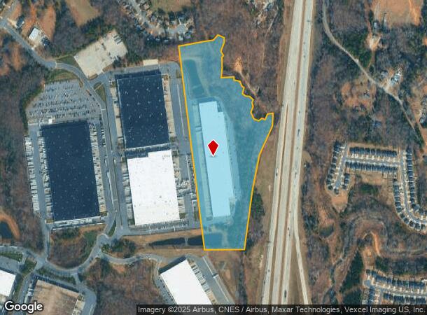  1810 W Pointe Dr, Charlotte, NC Parcel Map