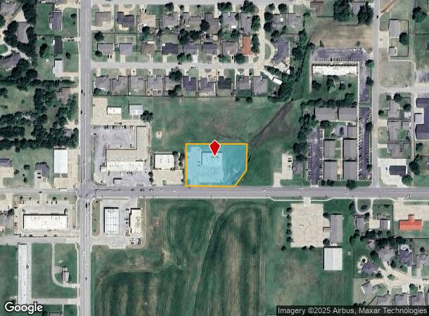 1508 W Elm St, El Reno, OK Parcel Map