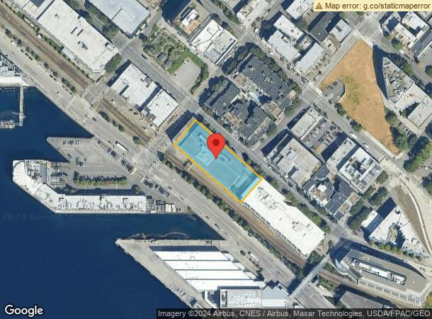  2401 Elliott Ave, Seattle, WA Parcel Map