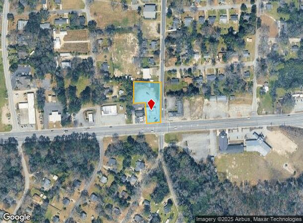 713 Jefferson Davis Hwy, Camden, SC Parcel Map