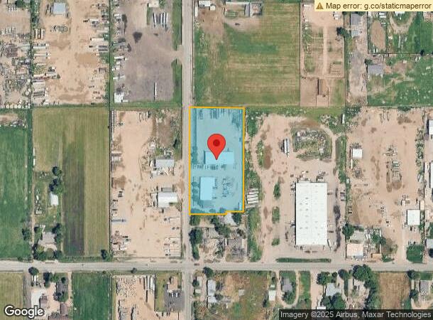  1720 Balsam Ave, Greeley, CO Parcel Map