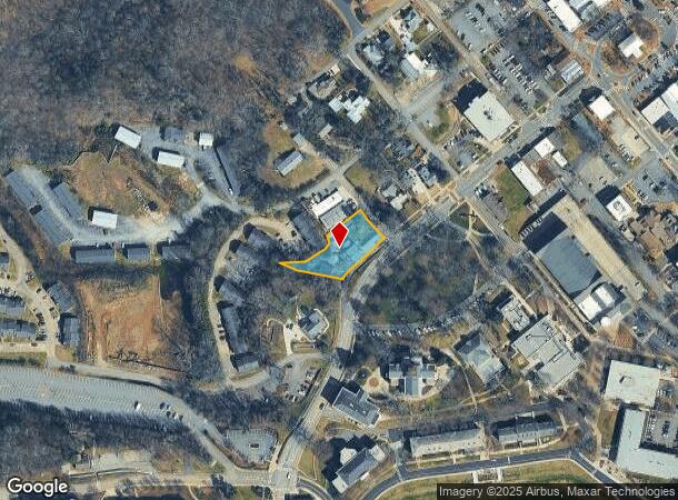 168 W Main St, Dahlonega, GA Parcel Map