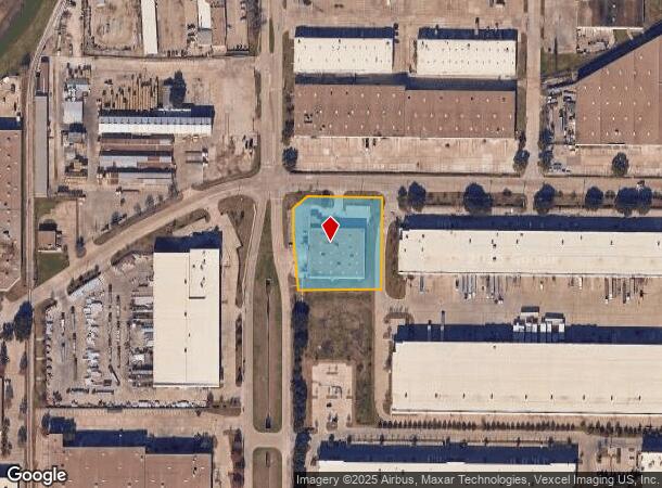 1305 W Crosby Rd, Carrollton, TX Parcel Map