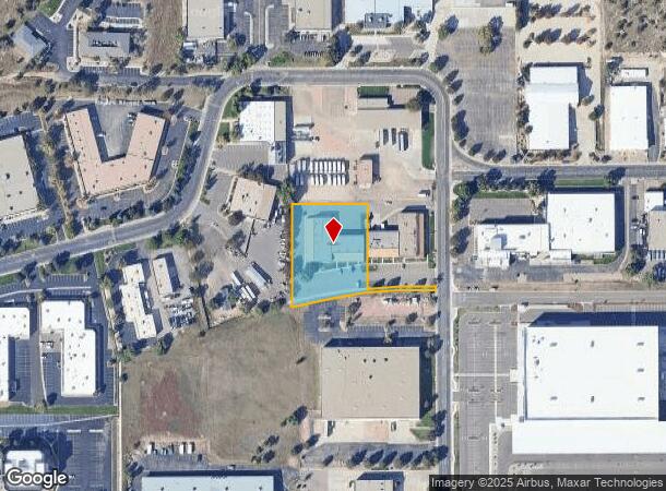  4740 Forge Rd, Colorado Springs, CO Parcel Map
