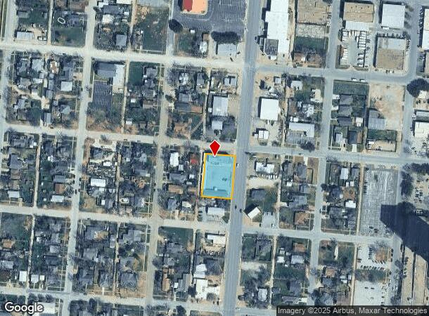 402 Butternut St, Abilene, TX Parcel Map