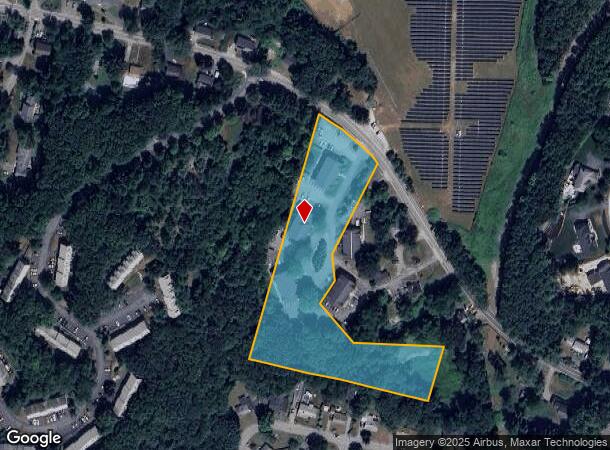 141 Waltham St, Maynard, MA Parcel Map