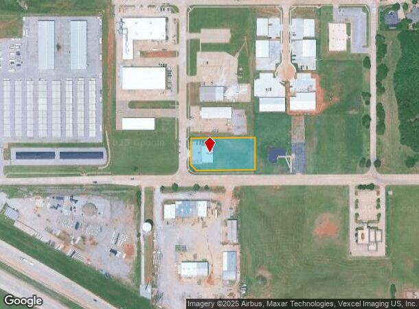 1609 W Vandament Ave, Yukon, OK Parcel Map
