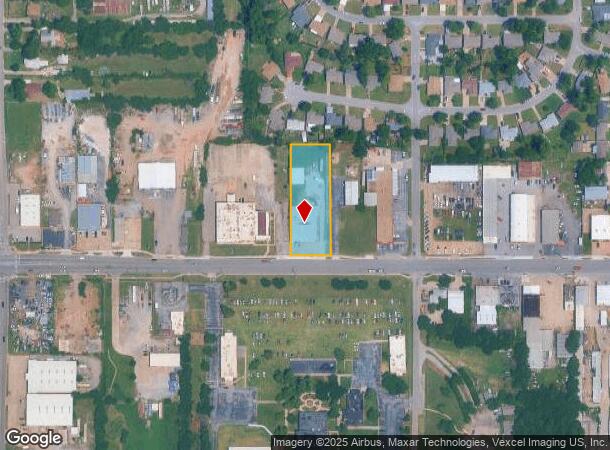  4713 Nw 10Th St, Oklahoma City, OK Parcel Map
