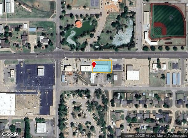 2308 W 3Rd St, Elk City, OK Parcel Map