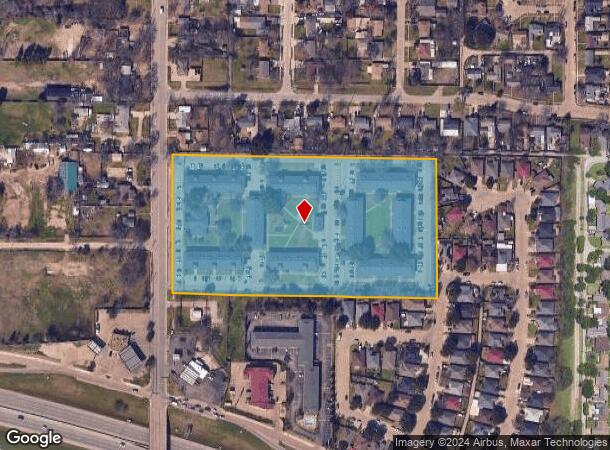  442 S Saint Augustine Dr, Dallas, TX Parcel Map