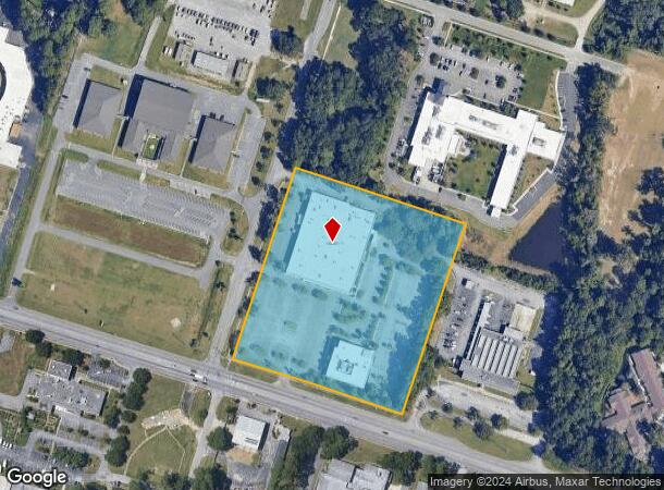  1326 Eisenhower Dr, Savannah, GA Parcel Map