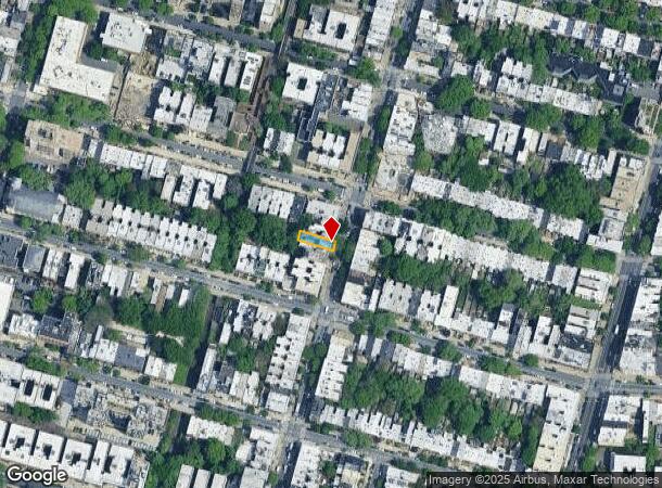  726 Franklin Ave, Brooklyn, NY Parcel Map