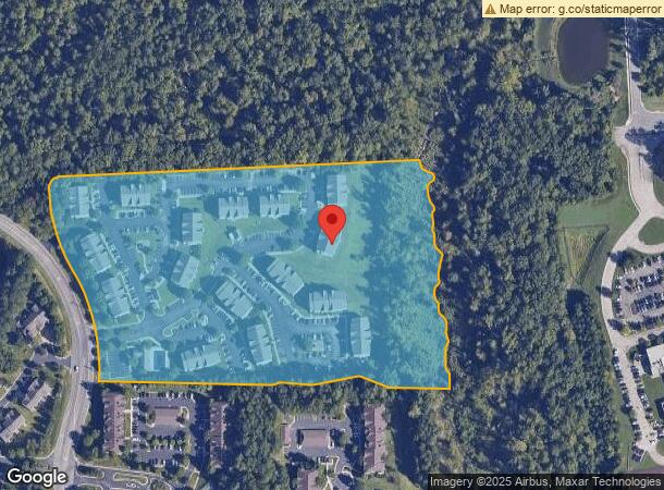  14600 Creekpointe Cir, Midlothian, VA Parcel Map