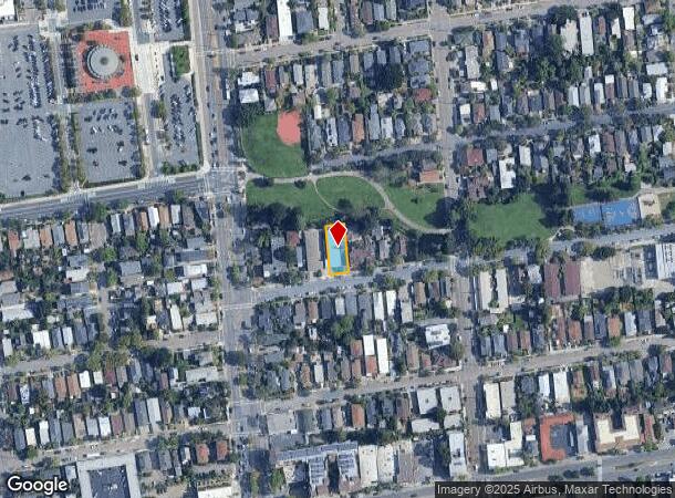  1519 Hearst Ave, Berkeley, CA Parcel Map