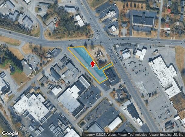  831 Nw Broad St, Murfreesboro, TN Parcel Map