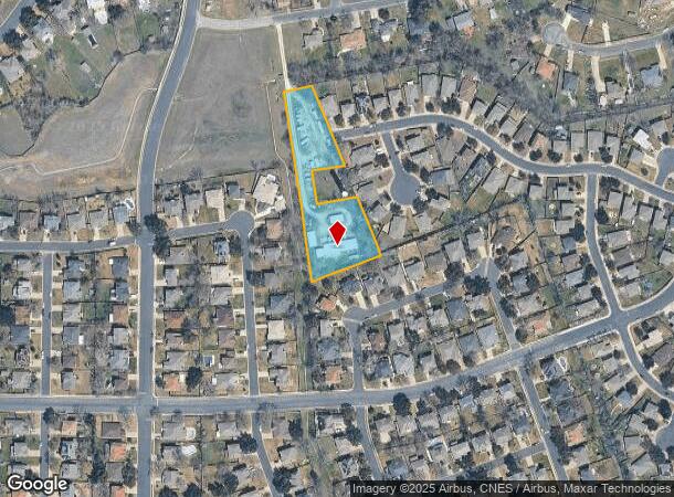 50111 Warbonnet, Georgetown, TX Parcel Map