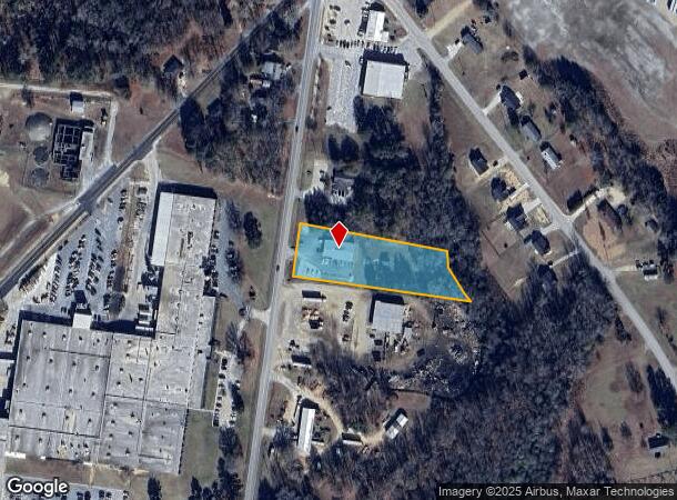  1305 S Pearl St, Pageland, SC Parcel Map