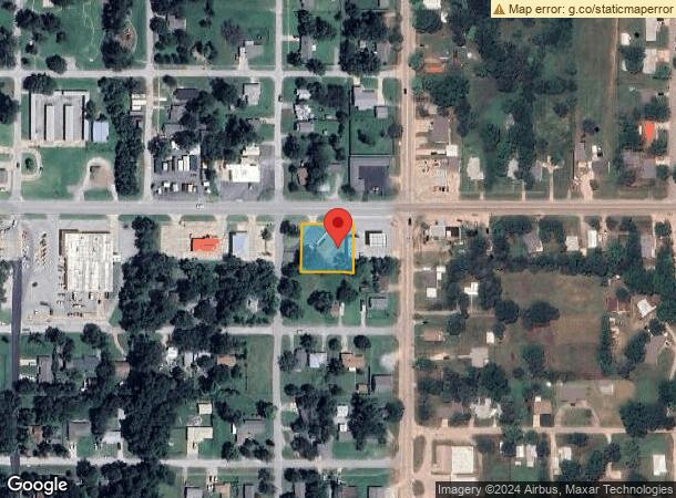  506 E Walnut St, Tecumseh, OK Parcel Map