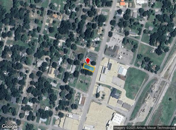  312 N Broadway St, Checotah, OK Parcel Map
