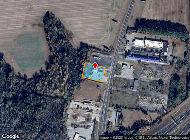  14798 Us Highway 301 S, Rowland, NC Parcel Map