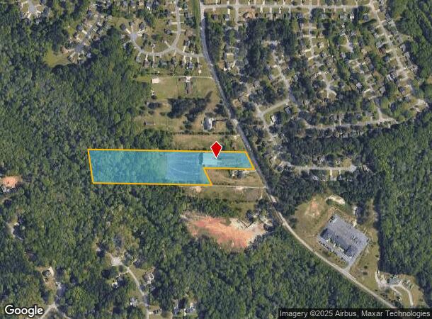  9671 Thomas Rd, Jonesboro, GA Parcel Map