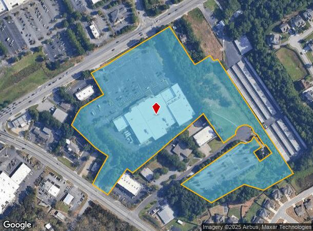 4000 Five Forks Trickum Rd Sw, Lilburn, GA Parcel Map