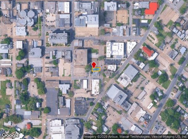 730 Jefferson St, Lafayette, LA Parcel Map