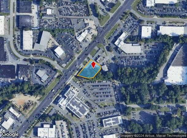  5717 Peachtree Industrial Blvd, Atlanta, GA Parcel Map