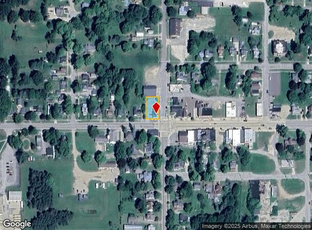100 W Main St, Springport, MI Parcel Map