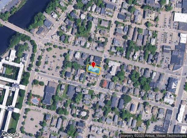  95 Adams St, Waltham, MA Parcel Map