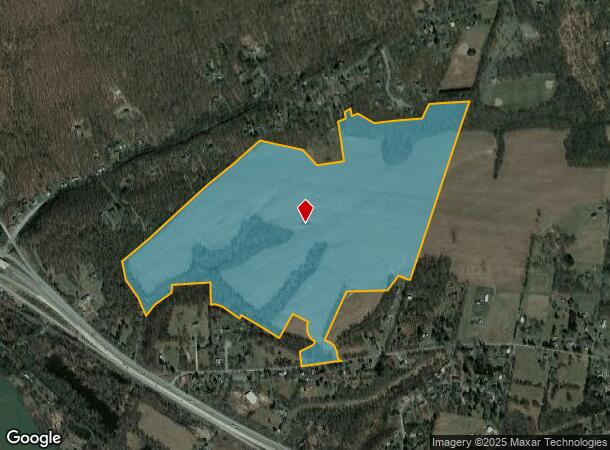  1517 Red Hill Rd, Dauphin, PA Parcel Map
